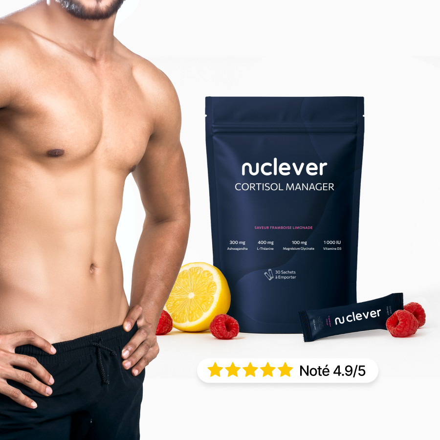 Nuclever Cortisol Manager (2 sachets + 1 gratuit)
