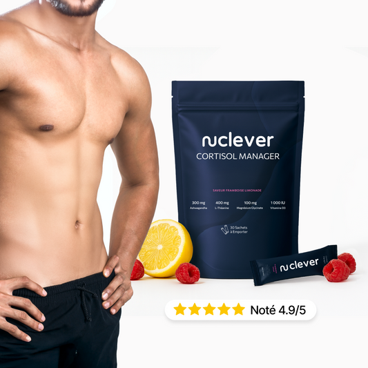 Nuclever Cortisol Manager (2 sachets + 1 gratuit)
